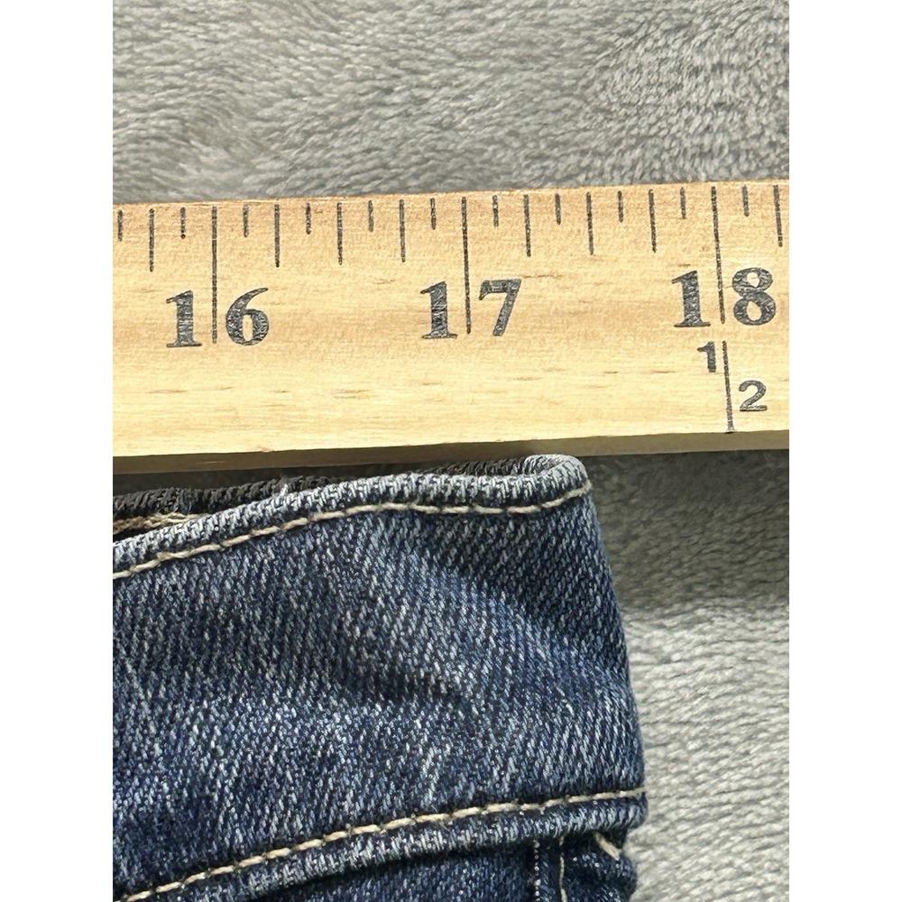 Riders By Lee Jean Women Plus Sz 16p Blue Relaxed Straight Baggy Western Cowgirl - Picture 8 of 12